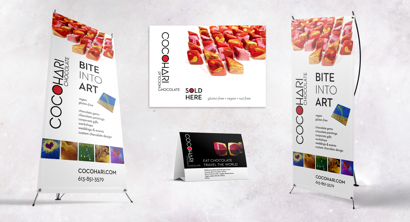 COCOHARI print displays